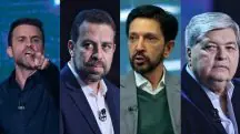 Candidatos não aprovam postura de Pablo Marçal (PRTB) em debates anteriores | Foto: Montagem/Revista Oeste