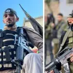 Imagens do terrorista Muhammad Jaber, do grupo Jihad Islãmica | Foto: Reprodução/Redes sociais
