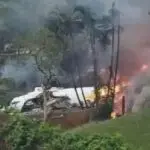 queda avião vinhedo