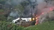 queda avião vinhedo