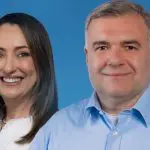Rosangela Moro e Ney Leprevost, deputado estadual do Paraná e candidato à Prefeitura de Curitiba | Foto: Divulgação/União Brasil