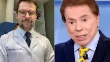 O geriatra Victor Dornelas acompanhou Silvio Santos no hospital até os últimos momentos do apresentador | Foto: Reprodução/Twitter/X