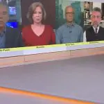 Foto de Marcelo Cosme apresentando o Em Pauta