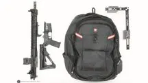 Imagens dos equipamentos usados pelo atirador de Trump foi divulgadas pelas autoridades | Foto: Divulgação/FBI