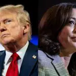 Donald Trump e Kamala Harris