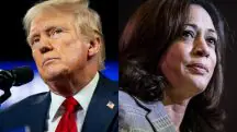 Donald Trump e Kamala Harris