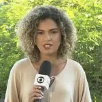 Foto de Victória Henrique, repórter da TV Globo