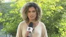 Foto de Victória Henrique, repórter da TV Globo