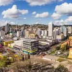 Vista panorâmica do centro de Pato Branco, no sul do Paraná | Foto: Divulgação/Prefeitura de Pato Branco