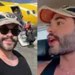 O humorista Arthur Sousa, que diz ter passado grande susto em viagem a bordo da VoePass