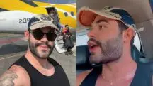 O humorista Arthur Sousa, que diz ter passado grande susto em viagem a bordo da VoePass
