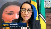 Silvia Waiãpi também disse que o governo não é objetivo em relação à ajuda aos yanomami | Foto: Reprodução/Revista Oeste