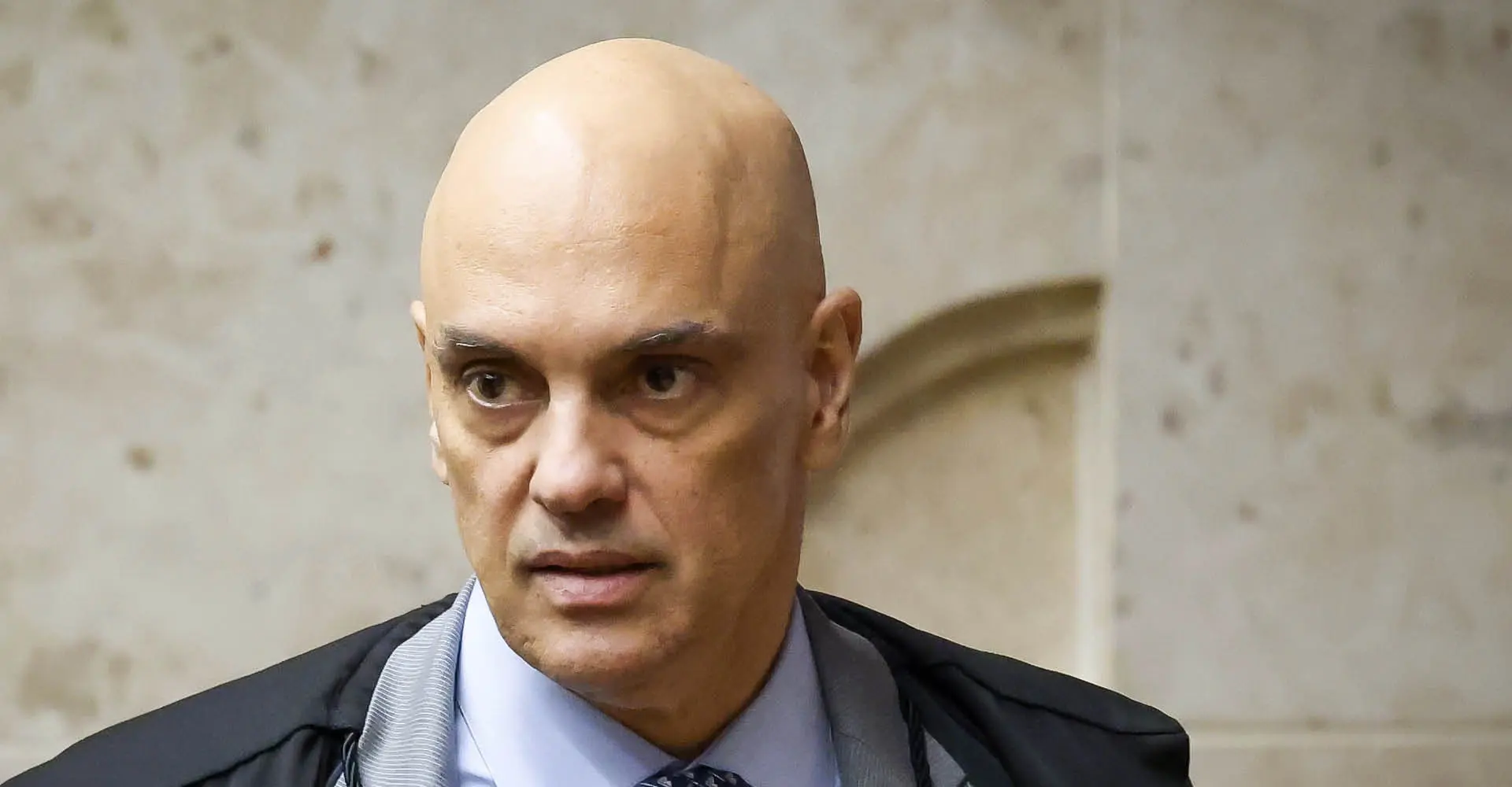 Ministro Alexandre de Moraes, durante sessão plenária do STF | Foto: Gustavo Moreno/STF