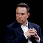 FILE PHOTO: Tesla CEO and X owner Elon Musk attends the VivaTech conference in Paris