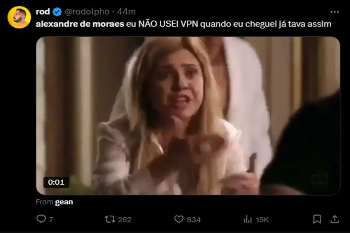Meme sobre volta do Twitter/X