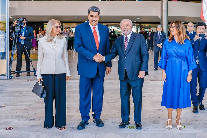 Maduro intensifica repressão, mas Lula defende o amigo | Foto: Ricardo Stuckert/PR