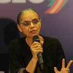 A ministra do Meio Ambiente do governo Lula, Marina Silva