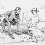 Ilustração Charles Dana Gibson