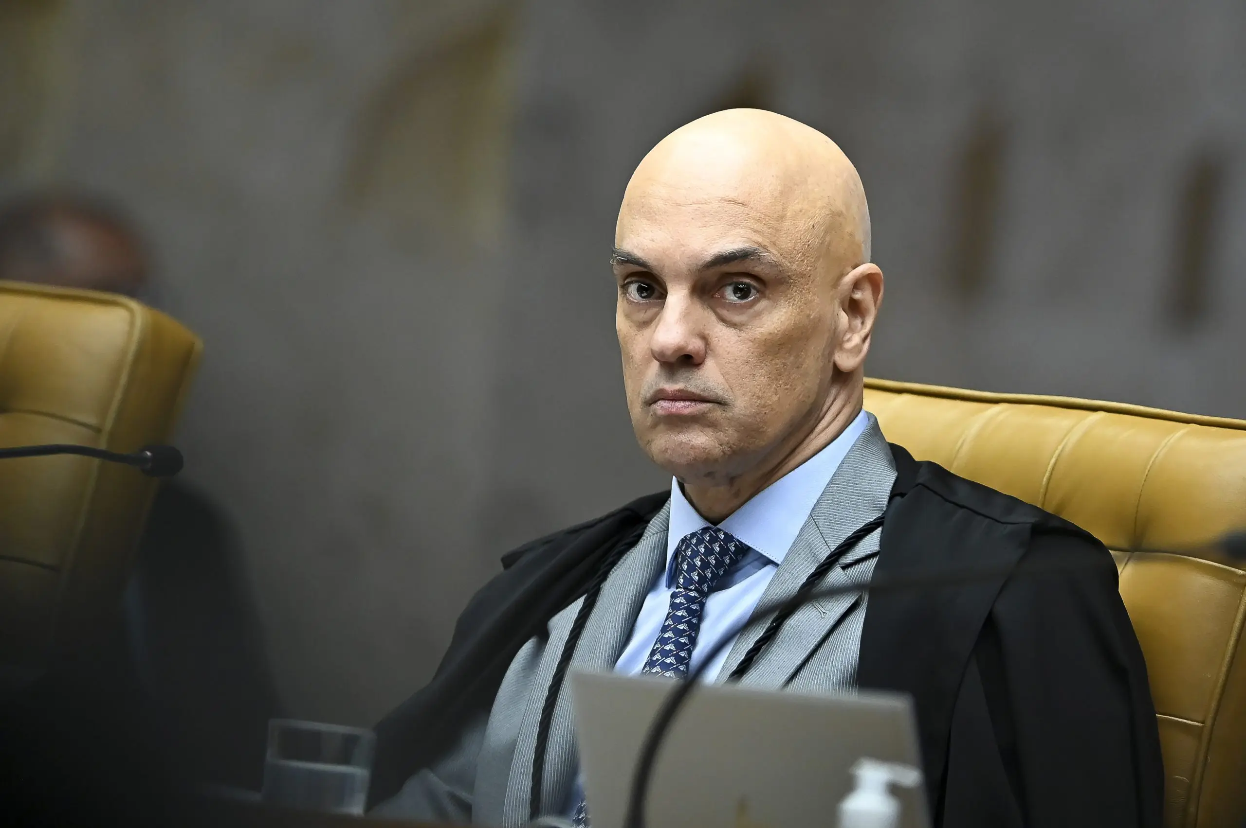 Alexandre de Moraes durante sessão