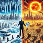 'Logo ele dirá que o Sol nasceu por causa do “aquecimento global”. Basta aguardar, porque o nível de mediocridade do sujeito é grande', escreve o meteorologista Ricardo Felício | Foto: Divulgação/Revista Oeste | Imagem gerada com o auxílio de inteligência artificial
