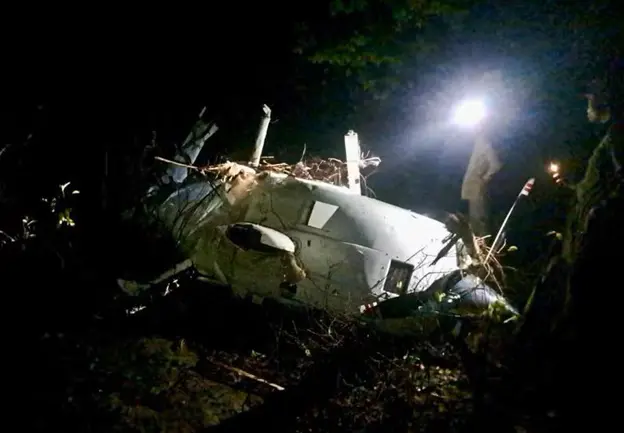 Aeronave cai em Cuiabá