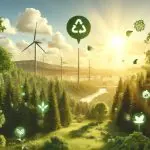 Em vez de serem vistas como obstáculos para a produção em geral, elas deveriam ser incentivadoras da produção de crédito carbono | Foto: Divulgação/Revista Oeste | Imagem gerada com auxílio de inteligência artificial