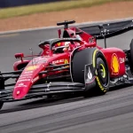 Carro da Ferrari da Fórmula 1. Competição será transmitida na Globo