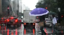 Chuvas também podem atingir a capital paulista