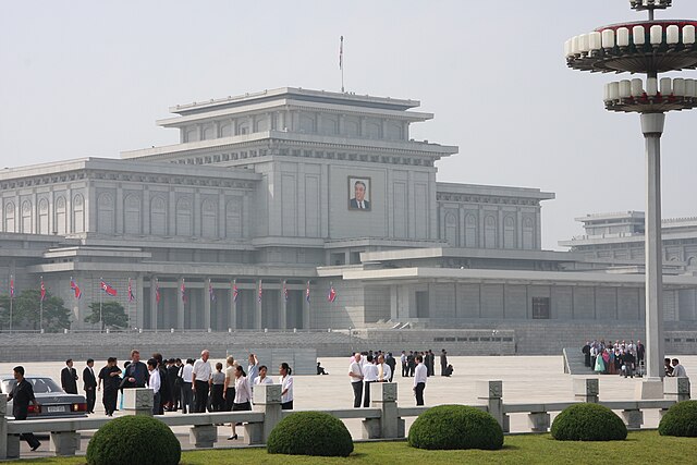 Kumsusan Memorial Palace, em Pyongyang | Foto: Mark Scott Johnson/Wikimedia Commons
