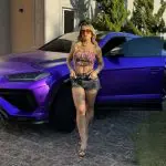 Deolane Bezerra com Lamborghini