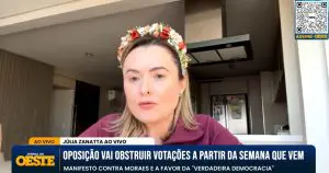 Deputada Júlia Zanatta, em entrevista ao Jornal da Oeste, fala sobre o impeachment de Alexandre de Moraes