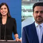À esq., Tabata Amaral; à dir., Pablo Marçal