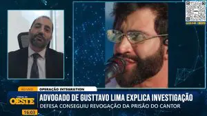 Entrevista da defesa de Gusttavo Lima, ao Jornal da Oeste