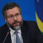 Ernesto Araújo também disse que ‘o mundo precisa ter união contra o terrorismo’ | Foto: Marcello Casal Jr/Agência Brasil
