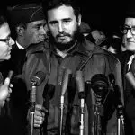 Fidel Castro chega ao Terminal MATS, Washington, DC | Foto: Reprodução/Wikimedia Commons