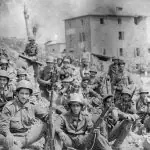 Soldados da FEB, na Itália, durante a Segunda Guerra Mundial - 7/9/1944 | Foto: Divulgação/Arquivo Nacional
