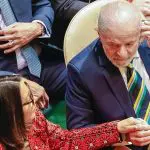 Janja e Lula em evento da ONU