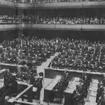 A Liga das Nações teve como base os Catorze Pontos de Woodrow Wilson | Foto: Creative Commons/Suomen Kuvalehti