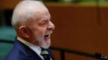 Lula, durante a 79ª Assembleia Geral das Nações Unidas na sede da ONU, em Nova York - 24/9/2024 | Brendan McDermid/Reuters; lula queimadas brasil