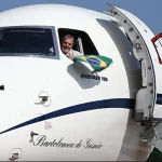 Lula em avião