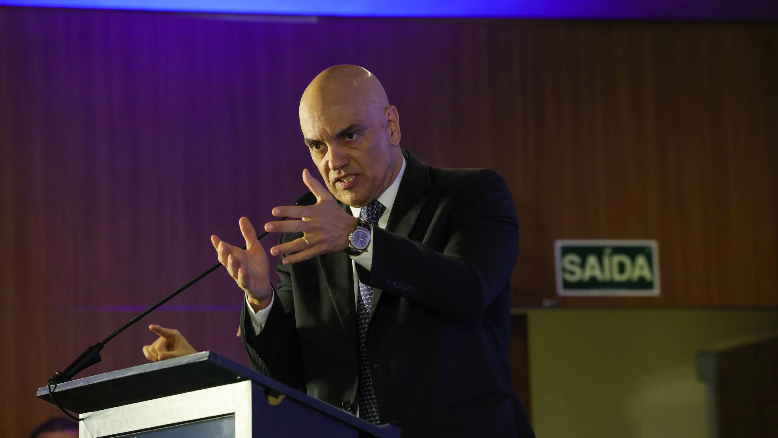 Jorge Seif disse estar otimista com a abertura do processo de impeachment contra Alexandre de Moraes | Foto: Fabio Rodrigues-Pozzebom/Agência Brasil