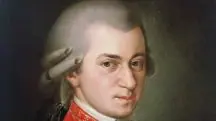Quadro de Mozart, de autoria de Barbara Krafft | Foto: Reprodução/Wikimedia Commons