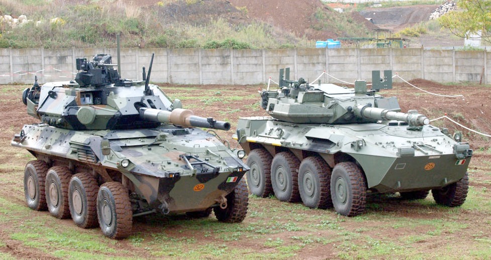 Blindados do sistema Atmos, produzido pela Elbit, que tem fábricas no Brasil: tanques equipam várias forças de defesa ligadas à Organização do Tratado do Atlântico Norte (Otan) | Foto: Elbit/Divulgação