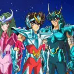 Hyoga, Shun, Seiya, Shiryu e Ikki: os cinco protagonistas do anime Os Cavaleiros do Zodíaco | Foto: Divulgação/Toei Animation