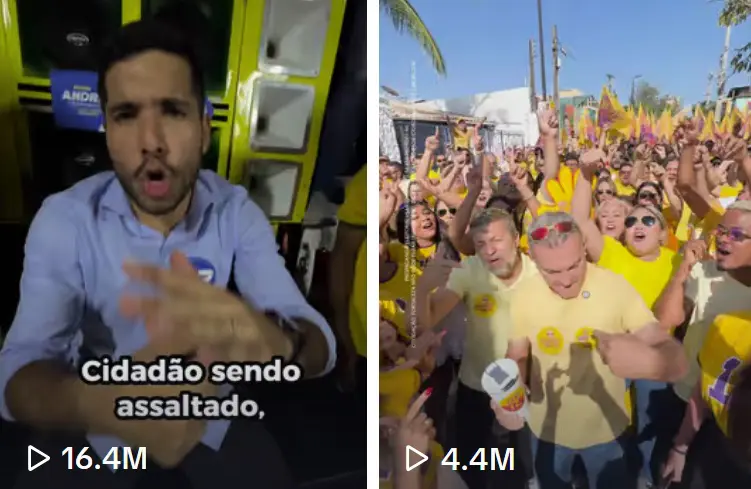 Os hits de André Fernandes e José Sarto, no TikTok