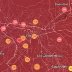 Plataforma de medição da qualidade do ar indica São Paulo com um ambiente 'insalubre'