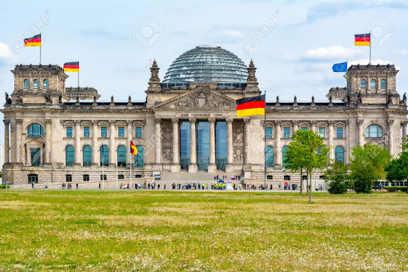 O Reichstag, sede do Parlamento da Alemanha