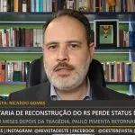 O vice-prefeito de Porto Alegre, Ricardo Gomes, concedeu entrevista a Oeste Sem Filtro | Foto: Reprodução/Revista Oeste