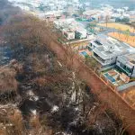 Vista aérea da zona sul da cidade de Ribeirão Preto mostra o resultado dos incêndios florestais que assolaram o Estado de Estado de São Paulo - 25/8/2024 | Foto: Thiago Calil/Agência de Fotografia/Estadão Conteúdo
