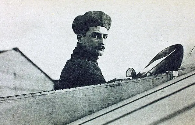 Depois dessa façanha, Roland Garros se tornou piloto de guerra, entre 1914 e 1918 | Foto: Reprodução/Wikimedia Commons